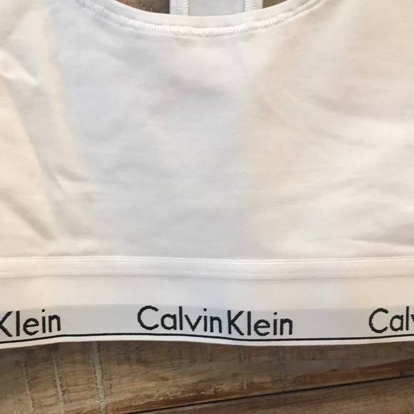 [Calvin Klein] Modern Cotton Racerback Bralette - Picture 3 of 8